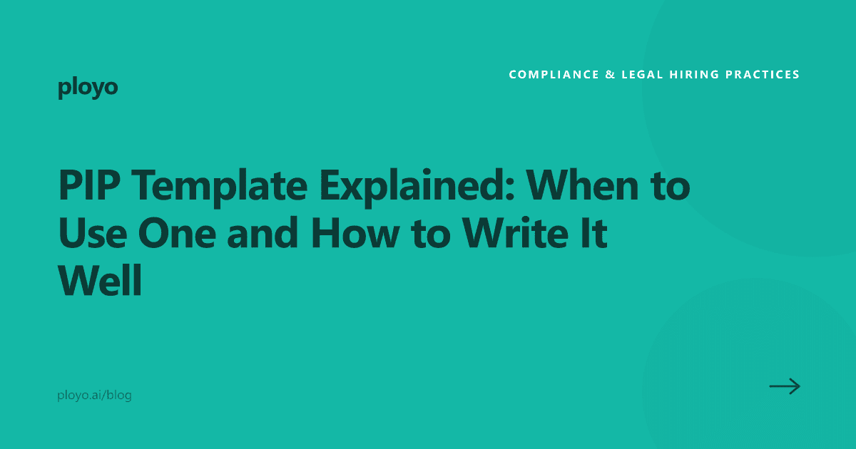 Cover illustration for the Ployo article explaining when and how to use a PIP template