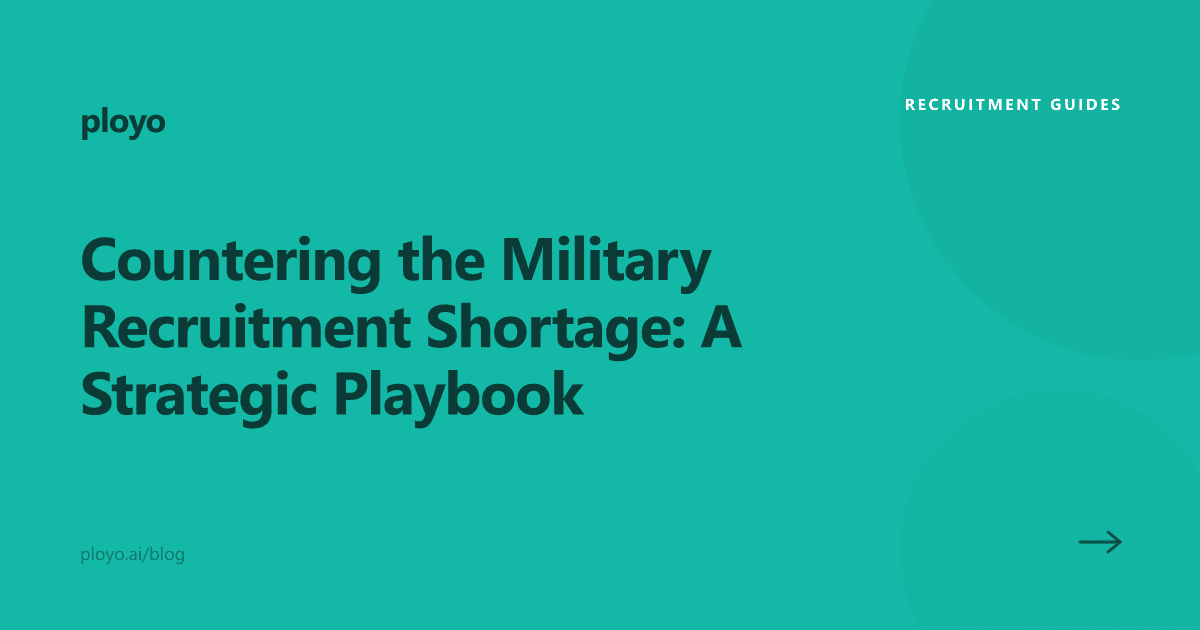 Cover illustration for the Ployo article on countering the military recruitment shortage